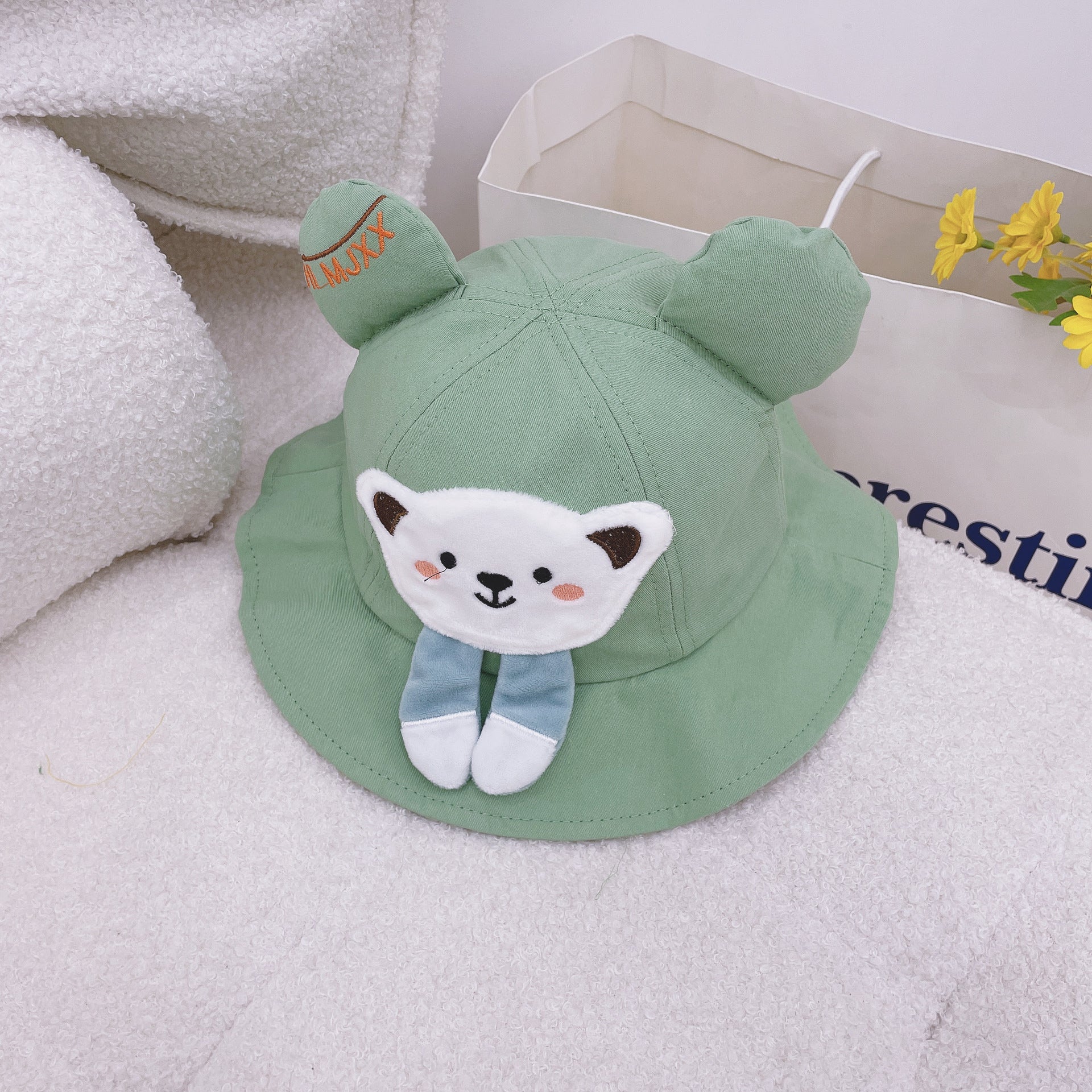 Wholesale Summer Cute Duck Wool Baby Bucket Hat